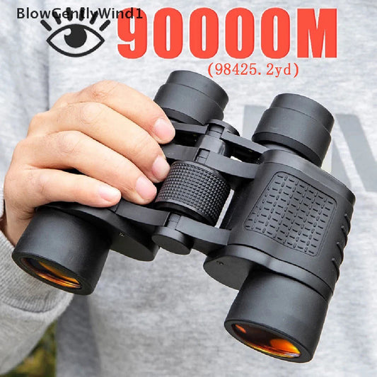 80x80 HD Binoculars High Magnification Portable Hunting Camping Outdoor Optics