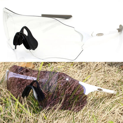 Photochromic Cycling Sunglasses TR90 Auto Lens MTB Road Bike Sports Eyewear