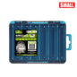 Samolla Tackle Box Double-Sided Compact Fishing Storage for Lures & Baits