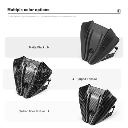 For KTM Duke 790 Mini Windshield Windscreen Fly Screen Deflector 2018-2025