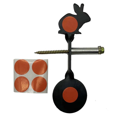 Steel Plinking Spinner Target 5 Animal Options for Slingshot Air Gun