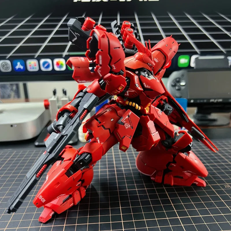 Sazabi RG 1/144 Mech Model Assembly Puzzle Toy Collectible Ornament