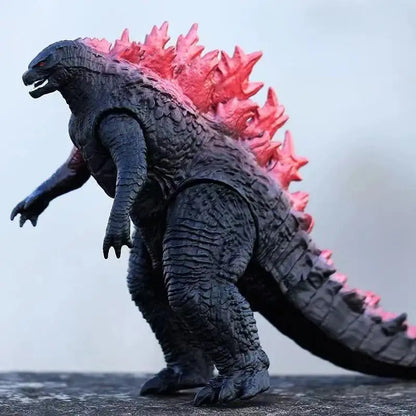 24cm Red Lotus Godzilla Action Figure Mecha King of Monsters Collectible