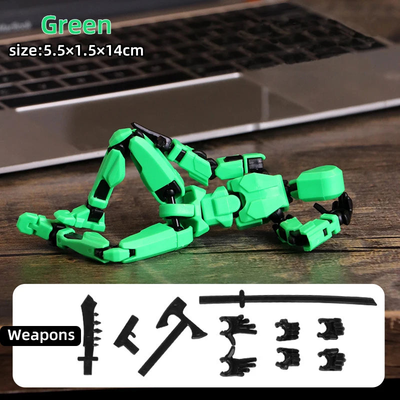 Movable Shapeshift Robot 3D Printed Mannequin Dummy 13 Action Figures