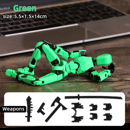 Movable Shapeshift Robot 3D Printed Mannequin Dummy 13 Action Figures
