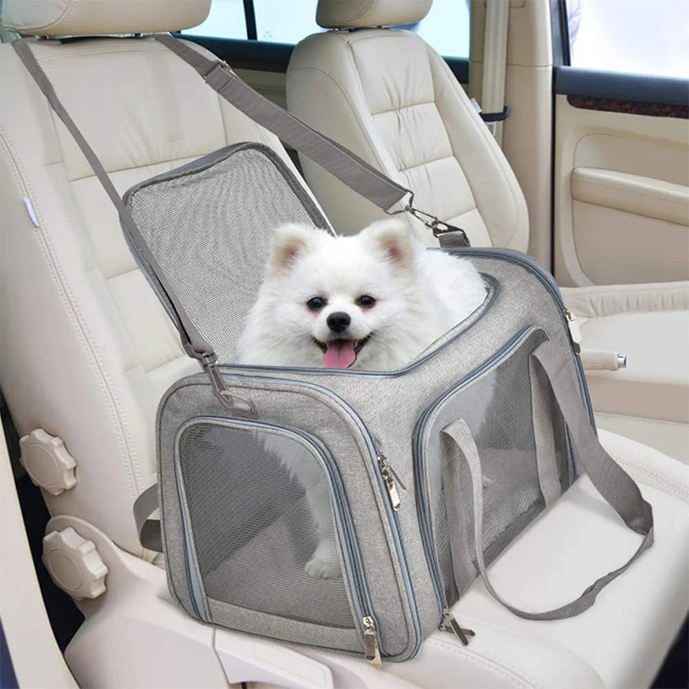 1PC Dog Carrier Bag Portable Soft Travel Pet Carrier for Cats and Puppies