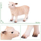 Big Size Soft Rubber Animal Action Figures for Children Educational Collection