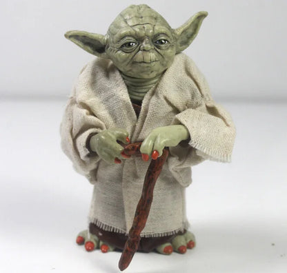 Mandalorian Master Yoda Action Figure with Cloth Collectible Toy