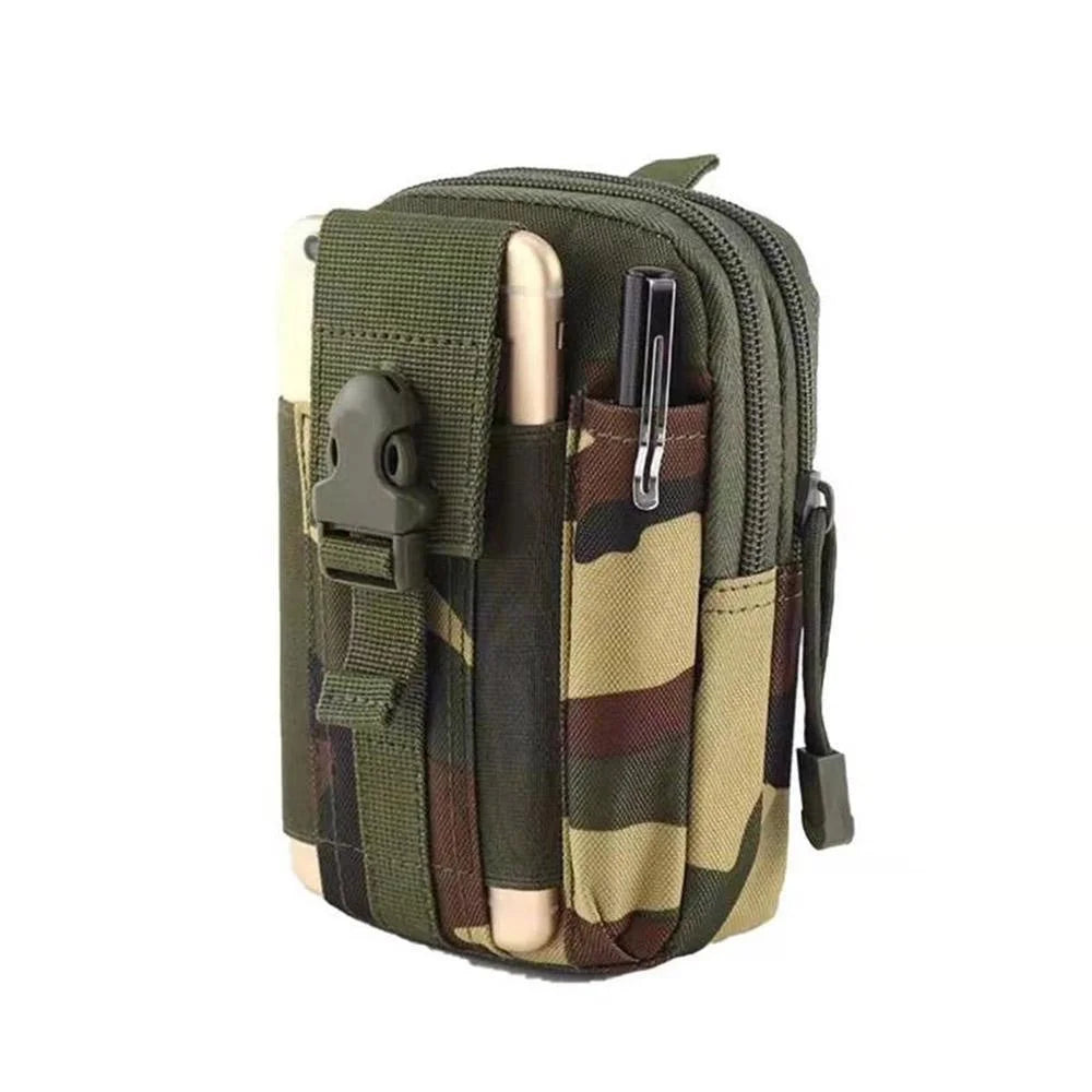 Mobile Phone Case Pouch Waist Bag Waterproof Nylon Multifunction Casual Men Waist Pack Male Small Bag-EXPROTAS