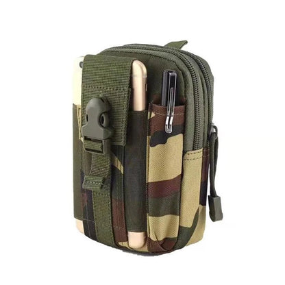 Mobile Phone Case Pouch Waist Bag Waterproof Nylon Multifunction Casual Men Waist Pack Male Small Bag-EXPROTAS