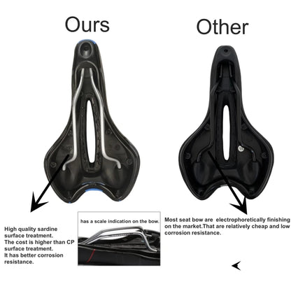 Soft Comfort Bike Saddle Replacement Bicycle Seat for MTB Road Hybrid Bikes