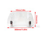 Adjustable Windshield Extension Spoiler Clamp On Motorcycle Windscreen Deflector
