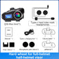 Q58 Max Motorcycle Helmet Bluetooth Intercom with Music Sharing 500m Range