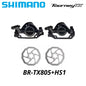 Shimano Tourney BR-TX805 Mechanical Disc Brake Caliper with Resin Pads