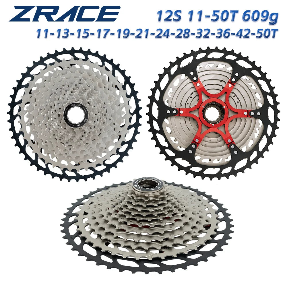 Aluminum Alloy Bracket 12 Speed MTB Cassette Freewheel 11-50T 11-52T