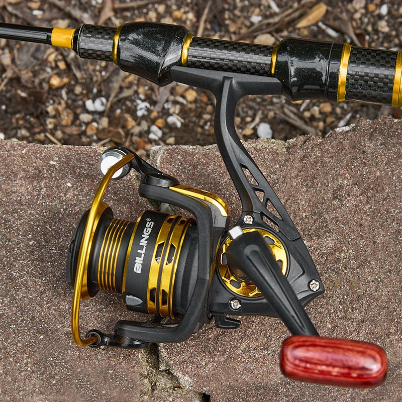 Spinning Fishing Reel 1000-7000 Billings 10kg Drag Metal Spool Saltwater