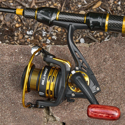 Spinning Fishing Reel 1000-7000 Billings 10kg Drag Metal Spool Saltwater