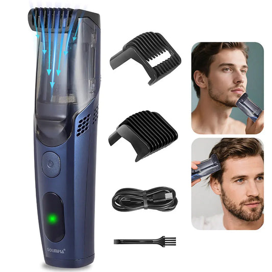 Cordless Beard Trimmer Rechargeable Electric Shaver for Men IPX6 Washable