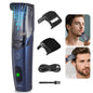 Cordless Beard Trimmer Rechargeable Electric Shaver for Men IPX6 Washable