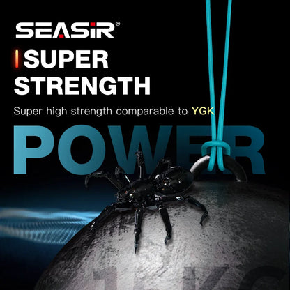 Seasir P-Series Black Fishing Line 150M 16-46Lb Braided Multifilament