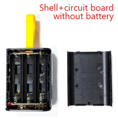 3x18650 Power Bank Case Battery Storage Box Dual USB Charger DIY Shell for Phone
