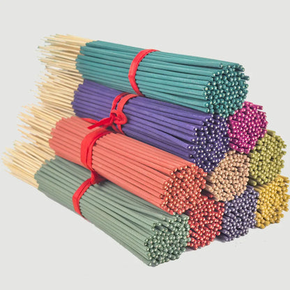 140 Incense Sticks Set with 20 Sticks Each - Rose, Lavender, Sandalwood