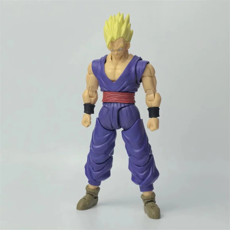 CT TOYS Dragon Ball Z S.H.Figuarts SHF Super Saiyan SSJ Son Gohan Scholar Anime Action Figure Figuras model Collection Gift Toys-EXPROTAS