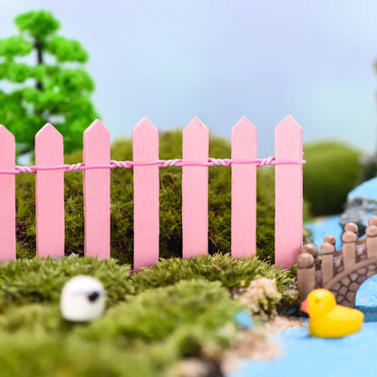 90cm Wooden Fence Model for Garden Diorama Railway Scenery Accessories