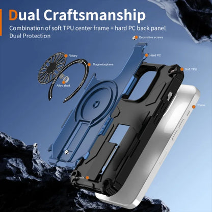 Redmi Note 14 4G 5G Pro Plus Magnetic Stand Armour Shockproof Hard Case