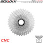 GOLDIX Road Bike Cassette | 11/12 Speed CNC 11–52T Flywheel for SHIMANO HG