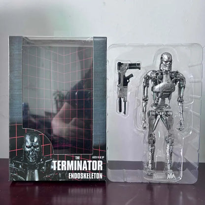 NECA Figure The Terminator Genisys T-800 Guardian The Terminator Endoskeleton Action Figure Model Toys Joint Movable Doll Gift-EXPROTAS
