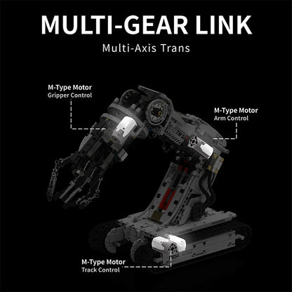 1512Pcs Robotic Arm RC STEM Building Control Mech Scifi Toy Set