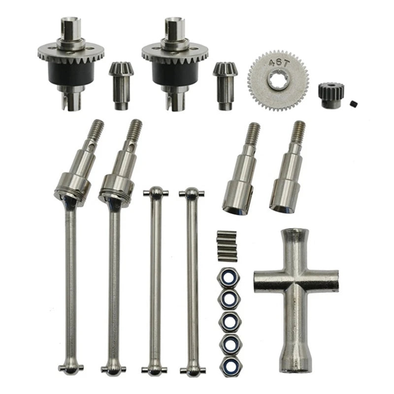 Shaft Gear Tire RC Car Parts for SG116MAX Q130B Models