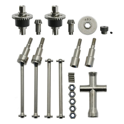 Shaft Gear Tire RC Car Parts for SG116MAX Q130B Models