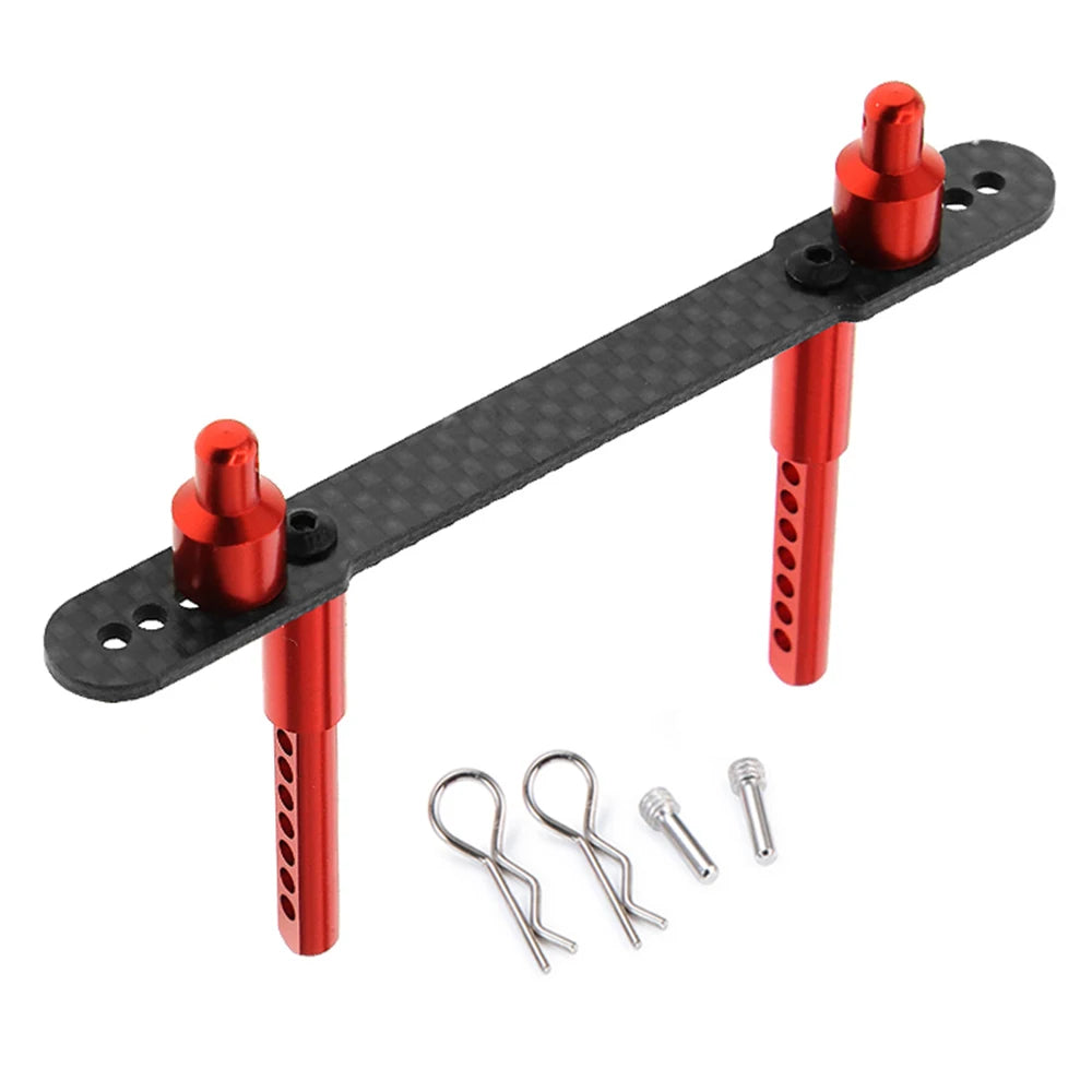 RC Car Body Post Mounts Metal Alloy Front and Rear Shell Column for Axial SCX10 II 90046 90047 1/10 RC Crawler Car Parts