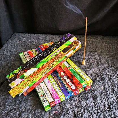 4/10/25 Small Boxes Incense Sticks Mixed Scents for Home Fragrance Meditation