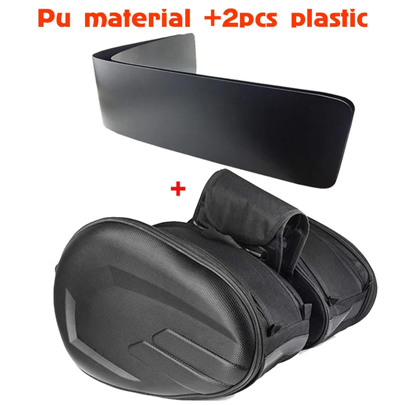 Waterproof Motorcycle Helmet Travel Bag Racing Moto Storage Case with Rain Cover Pair