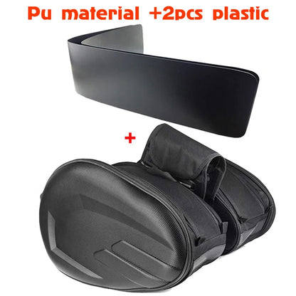 Waterproof Motorcycle Helmet Travel Bag Racing Moto Storage Case with Rain Cover Pair