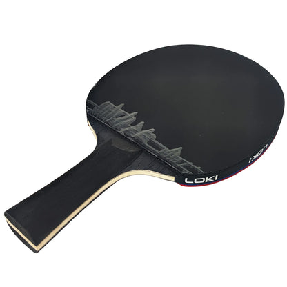 Loki E-Series Table Tennis Racket Professional Carbon Blade Ping Pong Racket Paddle High Elastic Rubber-EXPROTAS