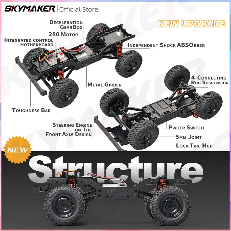 New MN99s MN98 1:12 MN Model RTR Version RC Car 2.4G 4WD RC Rock Crawler Defender Remote Control Car 1/12 RC Truck Cars Toys-EXPROTAS