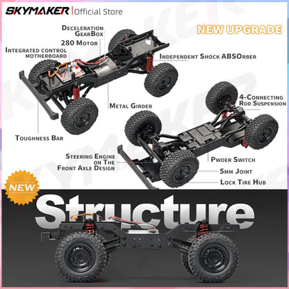 New MN99s MN98 1:12 MN Model RTR Version RC Car 2.4G 4WD RC Rock Crawler Defender Remote Control Car 1/12 RC Truck Cars Toys-EXPROTAS