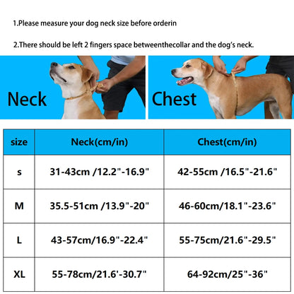 Adjustable Chest Strap Dog Harness No Pull Padded Reflective Breathable Vest