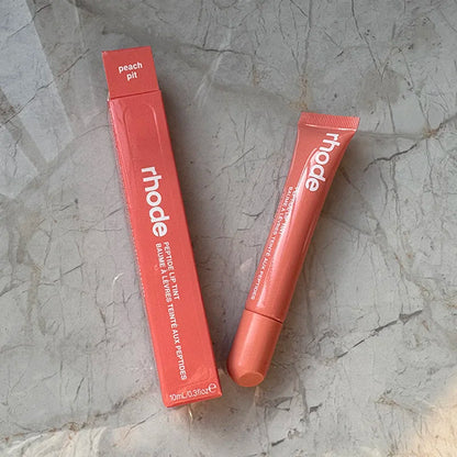 Rhode Shimmer Lipstick Liner Waterproof Gloss Blush Makeup Lemontini