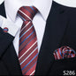 EXPROTAS Tie Pocket Square 8cm Wedding Formal Men’s Accessories