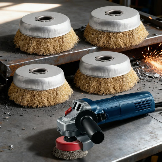 3in Wire Brush Steel Cup Wheel Rust Removal Brush 1pc/5pcs for Drill