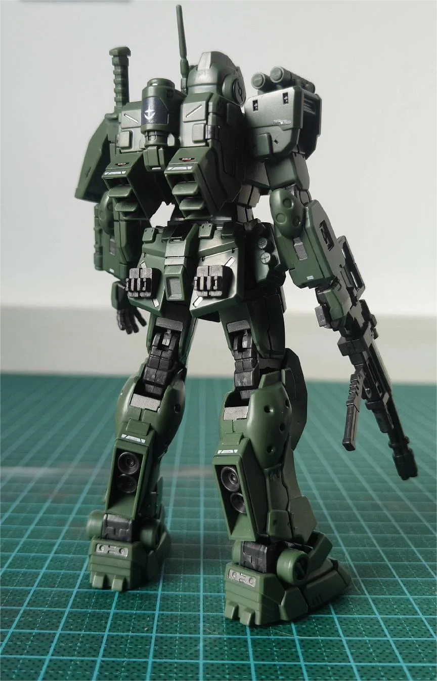 Xfs Hg 1/144 RGM-79S GM Spartan Action Figure Model Collectible Toy