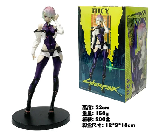 Cyberpunk Figure Set Lucy Rebecca David Martinez Johnny Silverhand