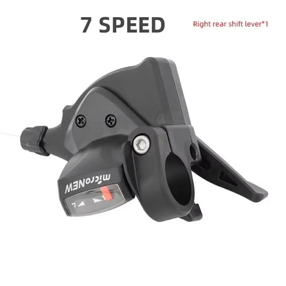 MicroNEW Mountain Bike Rear Derailleur 3x7 3x8 3x9 3x10 3x11 Speed with Internal Shift Cable MTB Bicycle Front Shifter