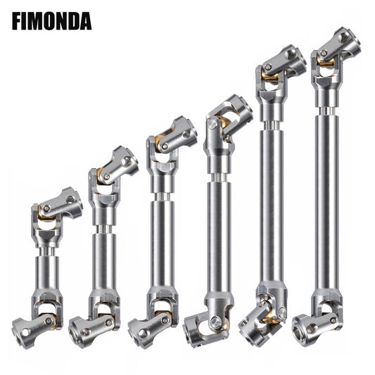 Stainless Steel 5mm Universal Joint Drive Shaft 1/10 RC Crawler SCX10 TRX4