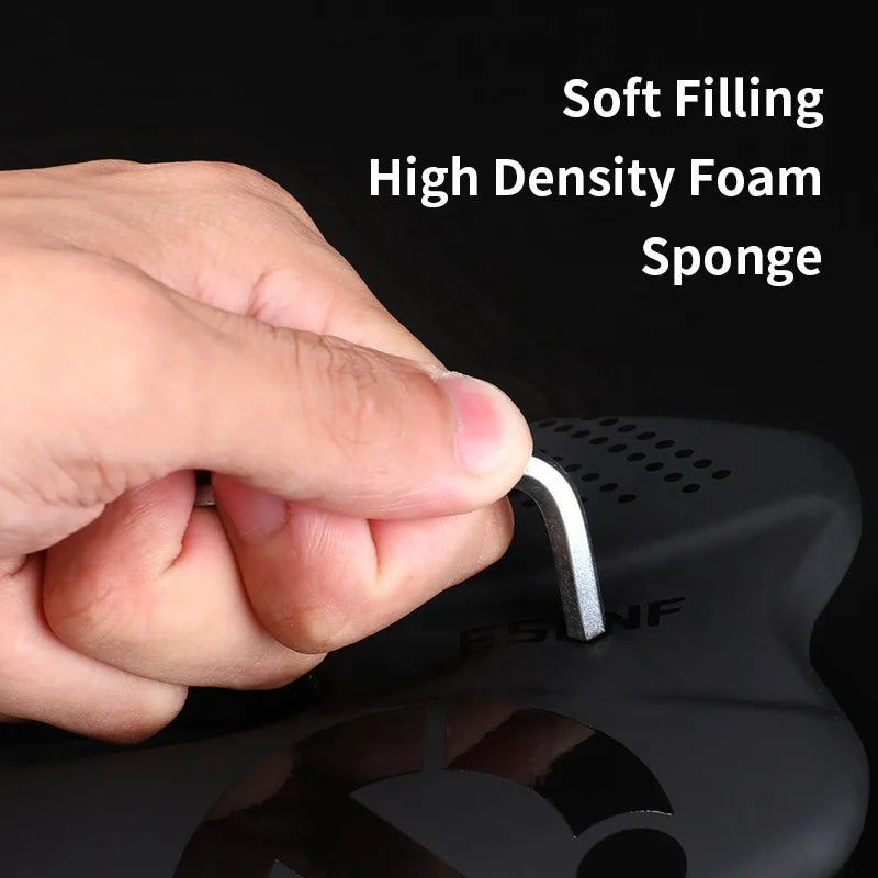 Hollow Breathable Bike Saddle ESLNF PU MTB Road Bicycle Seat Cushion